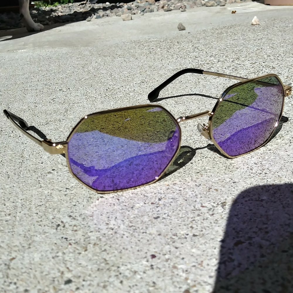 Versace Mirrored Sunglasses